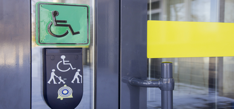 automatic handicap door opener in Orange