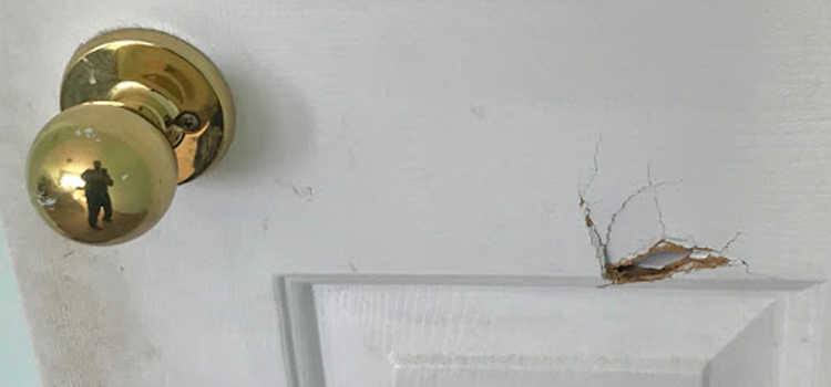 interior door hole repair Orange
