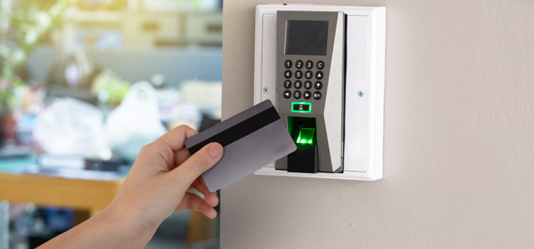 key card entry system Orange