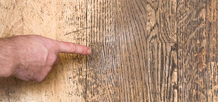 Wood Door Scratch Repair in Orange